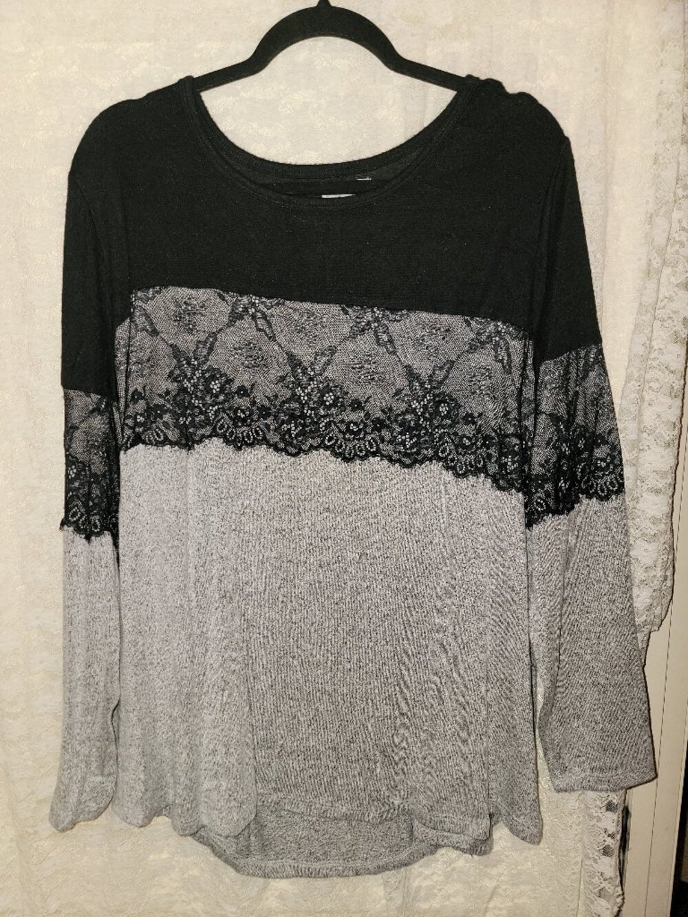 Gray Black Sweater